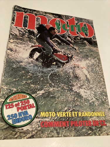 Moto verte 1977 - moto, portal